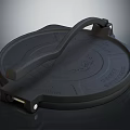 Black Non Stick Electric Kitchen Appliance For Making Pancakes And Waffles