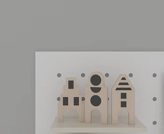 Ornament scene 3d model