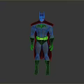 Batman Action Figure With Classic Gray Black Costume And Yellow Utility Belt