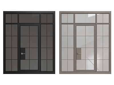 Glass door model