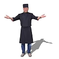 modern man 3d model