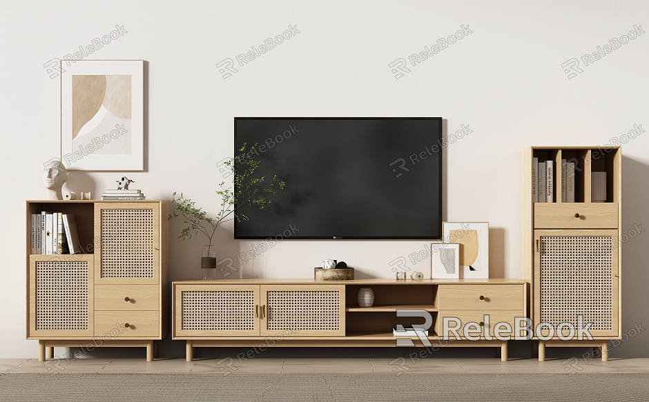 Nordic TV cabinet model