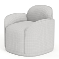 Modern Leisure Chair Leisure Chair 3d model