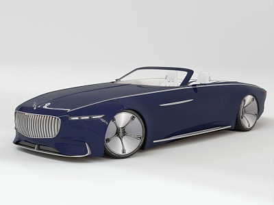 Mercedes-Benz concept car Mercedes-Benz VisionMercedes Maybac Mercedes-Benz 3d model