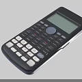 Portable Black Electronic Calculator With Display Screen Numeric Keypad And Function Buttons