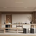 New Chinese Style Song Style Tea Room Study 3d model