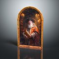 European Oil Painting Gouache Famous Painting Items 3d model