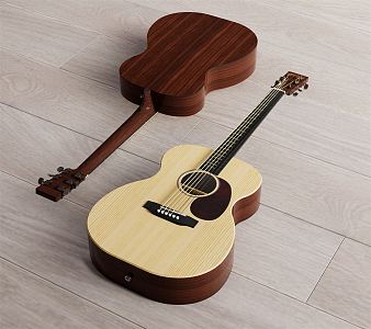 Modern Guitar 3d model