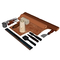 Tailor leather tool combination 3d model