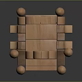 Modern Building Blocks Building Blocks Toys Building Blocks Castle Plastic Toys Plastic Building Blocks Toys 3d model