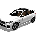 White Sporty SUV With Modern Exterior Design And Sleek Black Wheels