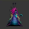 Snail Cartoon Snail Small Snail Reptile Cold Blooded Animal Reptile 3d model