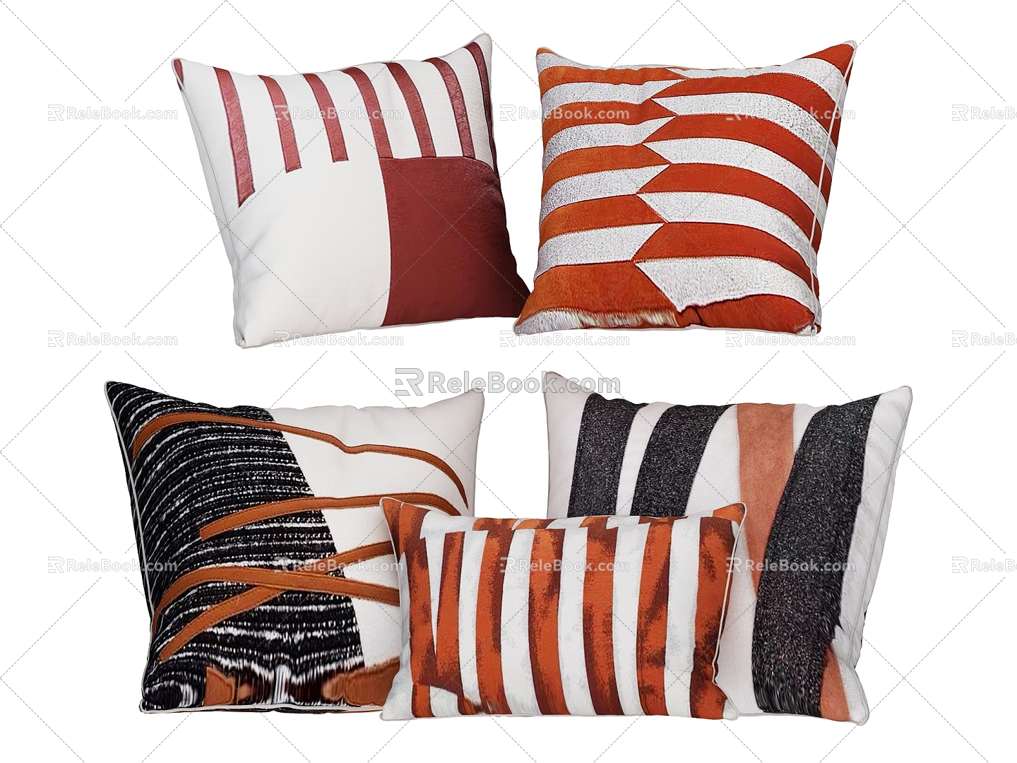 Modern pillow 3d model