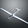 Modern Aircraft Glider Small Aircraft Small Aircraft Civilian Small Aircraft 3d model