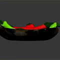 Colorful Chili Peppers On Black Plate With Red Green And Orange Varieties