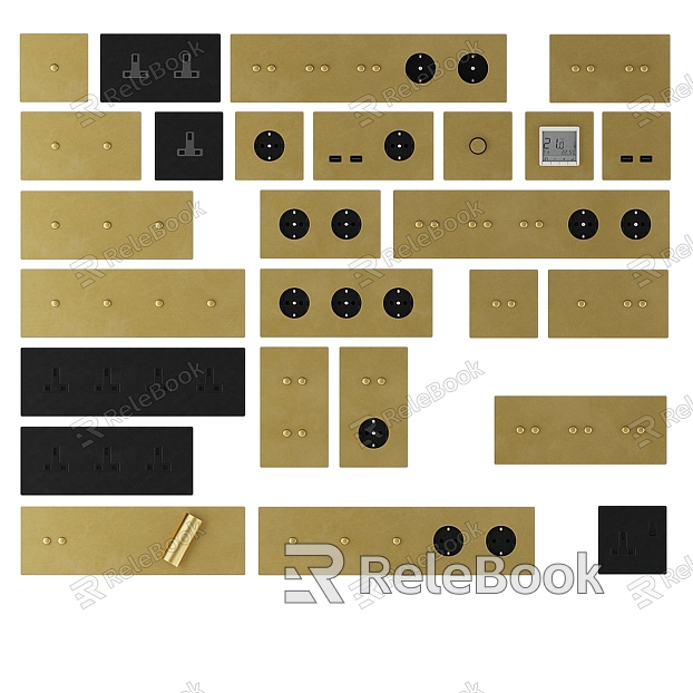 Control panel switch model