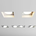 Modern Sleek Downlights And Spotlights With Recessed Design For Home Lighting