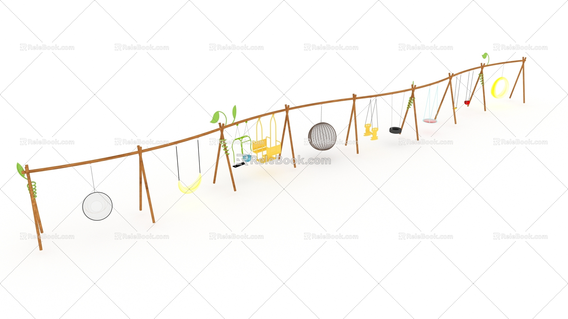 Swing 3d model