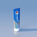 Daily Cleaning Products Featuring Crest Toothpaste Tubes And Plastic Bottles 3d model