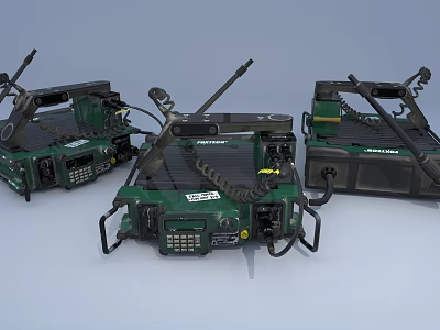 Modern Radio Military Radio 3d model