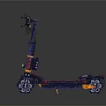 Sports Equipment Scooter with Sturdy Frame Adjustable Handlebar and Smooth Rolling Wheels