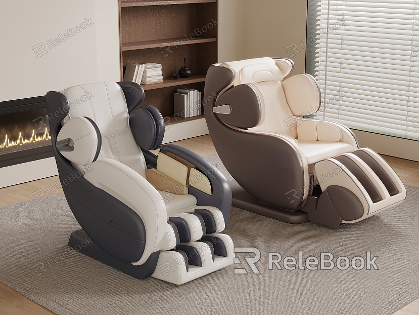 Modern massage chair model