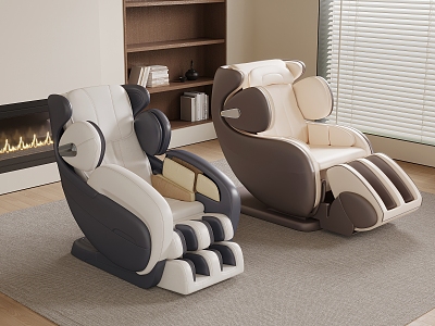 Modern massage chair 3d model