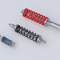 Industrial Shock Absorbers With Various Colored Springs And Metal Structure For Mechanical Equipment