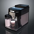 Automatic Espresso Machine With Digital Display Milk Frother And Coffee Brewing