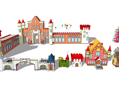 Jane's Castle 3d model