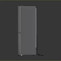 Sleek Modern Stainless Steel Multi Door Refrigerator With Shiny Surface And Digital Panel