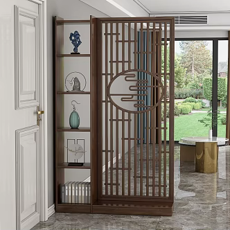 Partition Ornaments 3d model