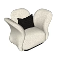 Single sofa 3d model