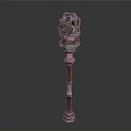 Vintage Industrial Metal Mechanical Device With Intricate Column Structure And Shiny Surface