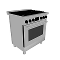 Durable Stainless Steel Kitchen Appliance Freestanding Gas Stove with Oven
