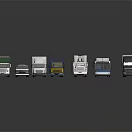 Different Types Of Commercial Vehicles Including Garbage Trucks Vans Buses And Engineering Vehicles