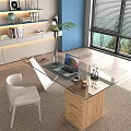 Desk 3d model