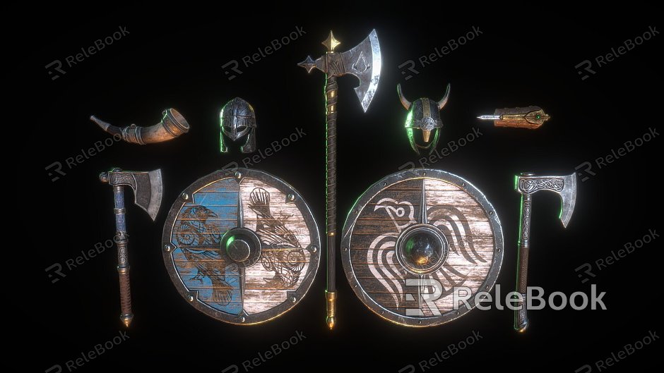 Medieval Weapons Pack model