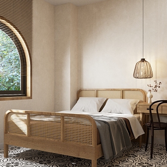 Silent Bedroom Home Bedroom 3d model