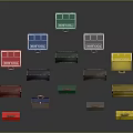 Colorful Storage Boxes With Various Hues For Home Organization And Daily Use