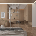 Master Bedroom Modern Bedroom 3d model