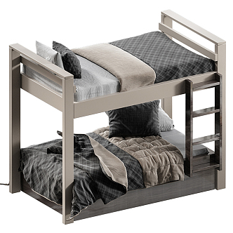 Modern Bed 3d model