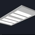 Modern White Ceiling Design With Linear Recessed Lights And Sleek Panel Structure