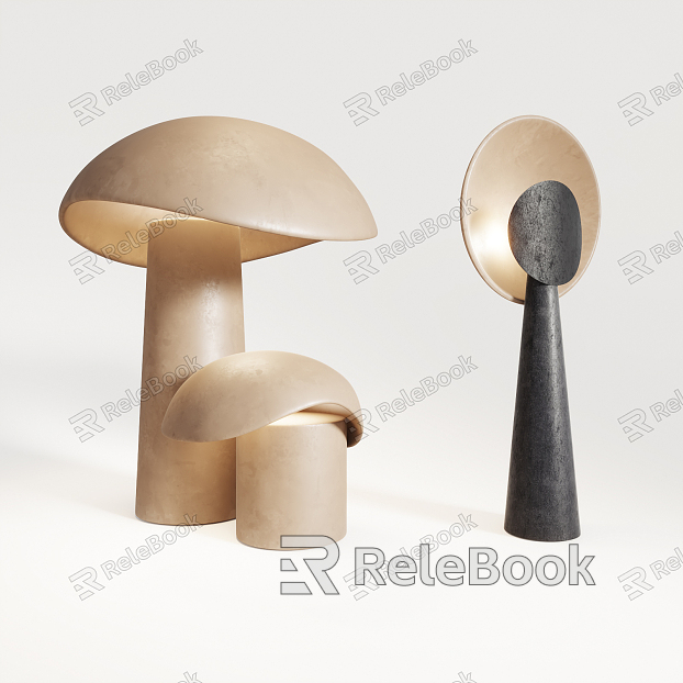 Table lamp combination model