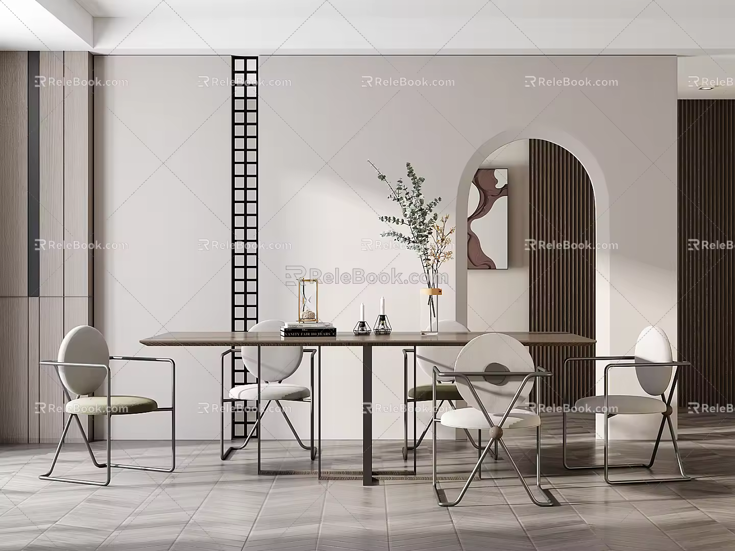Modern Restaurant 3d model