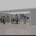 BELINSON Clothing Store Interior Design Featuring Fashion Racks Mannequins Open Layout And Modern Lighting