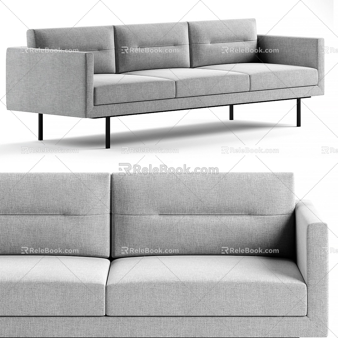 Sofa Andreu 3d model