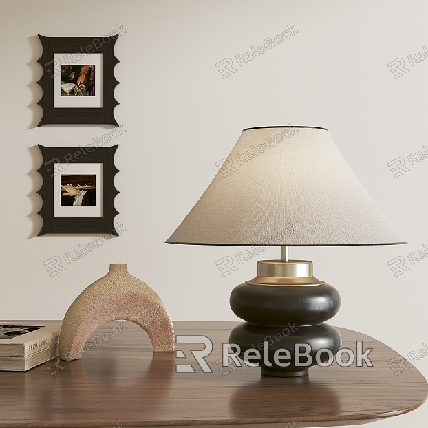 French Middle Style Table Lamp model