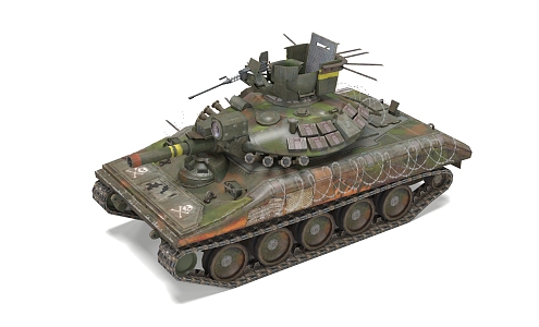 Modern Tanks 3d model