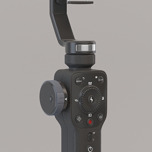 Modern Handheld PTZ 3d model